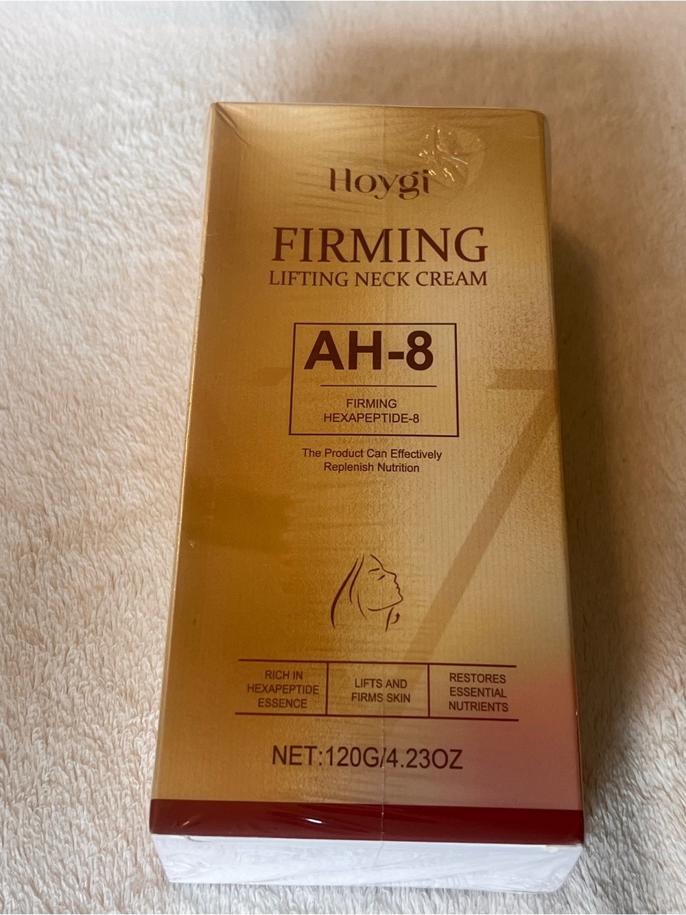 AH-8 Firming Lifting Neck Cream - Gold